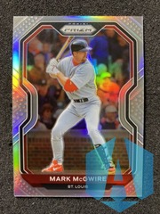 2021 Panini Prizm Silver Prizms Parallel #58 Mark McGwire St. Louis Cardinals
